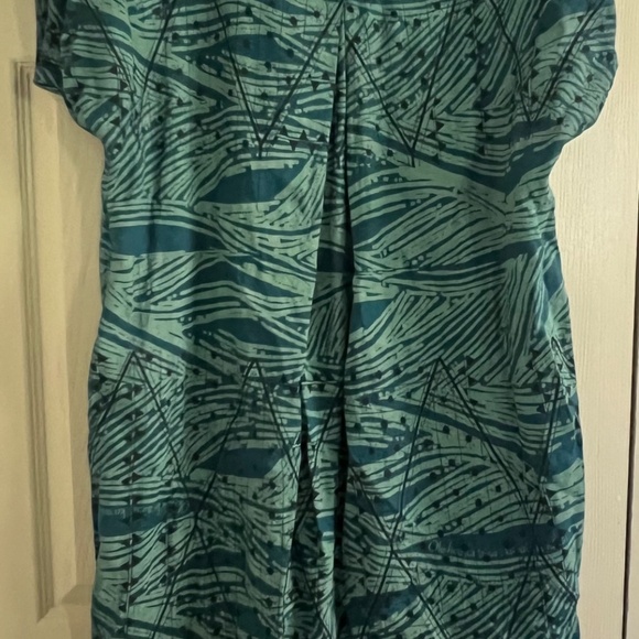 Kealopiko- Linen Cinched Sleeve Maxi- He Aloha No Lono - Picture 3 of 3